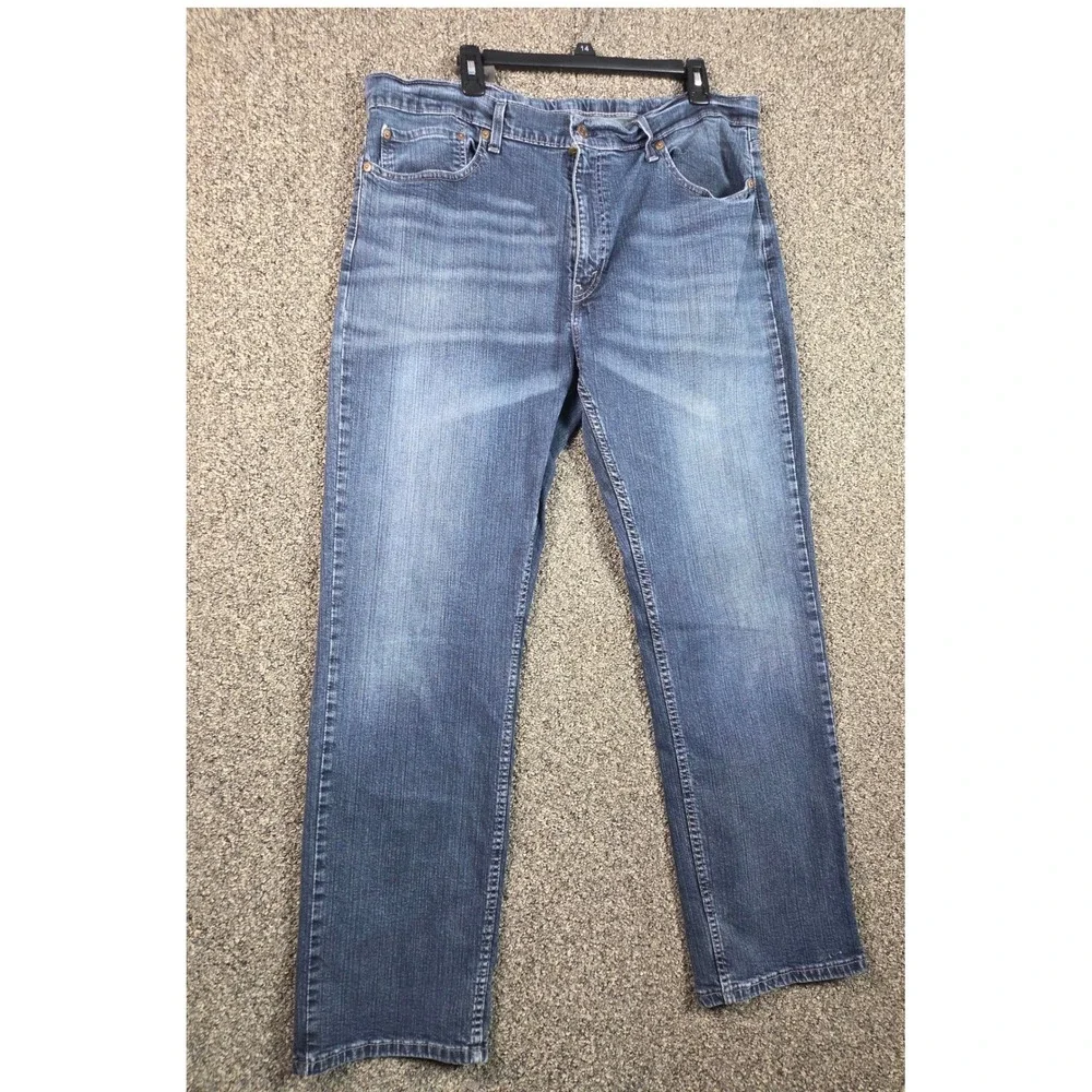 Levi's‎ 559 Relaxed Straight Jeans Mens 38x32 Blue Medium Wash Denim 00559-0457